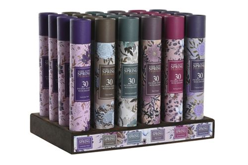 IN-205916 INCENSO STICK SET 30 AROMA 4,5X4,5X28 FLORAL 6 MOD