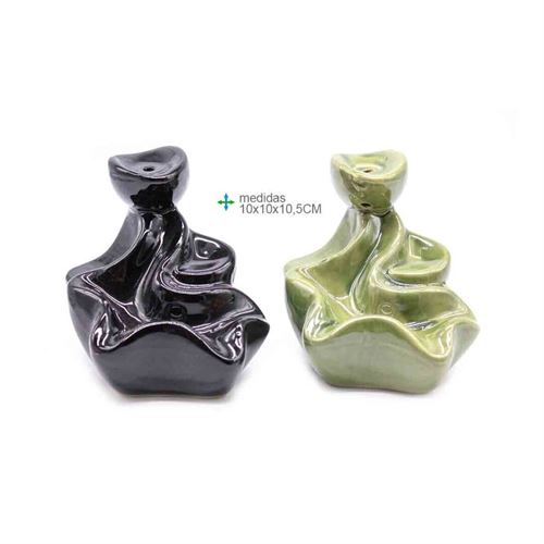 FC-74815 FONTE FUMO CERÂMICA 10x10x10,5cm