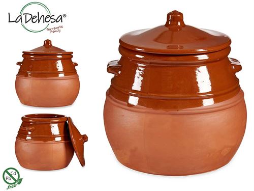 12973 PANELA BARRO 3.5 L 23 x 23 x 22 cm