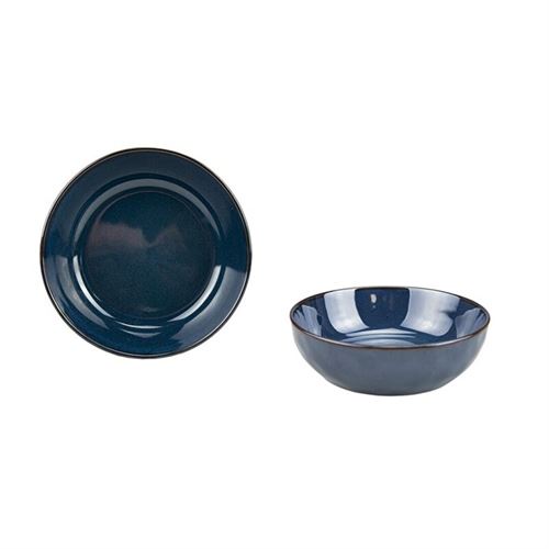 ASSIMA021 PRATO SOPA 18CM AZUL GRES