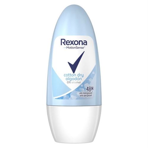 REXONA ROLL-ON 50ML COTTON-DRY-MULHER