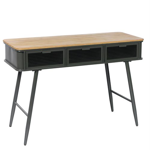 23942 MÓVEIS METAL C/TAMPO MADEIRA 116X45X79,5CM