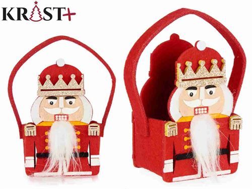 83970 CESTO NATAL VERM SOLDADO 12CM