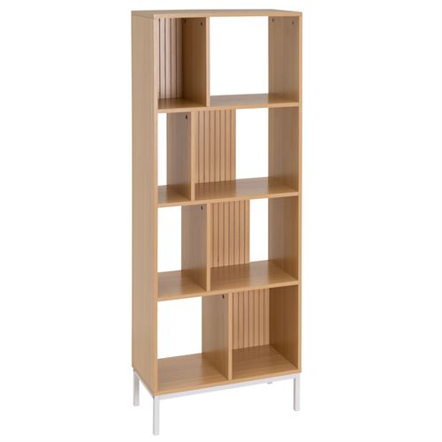 806189 ESTANTES DE PÉ MID-LINES NATURAL 63 X 29,80 X 159 CM