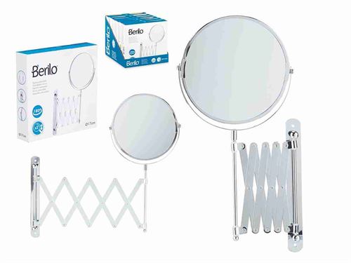 ESPELHO EXTENSIVEL COM BRAÇO 17CM
