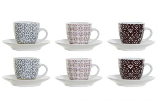 PC-189560 SET CAFE NEW BONE 11,5X11,5X6,5CM