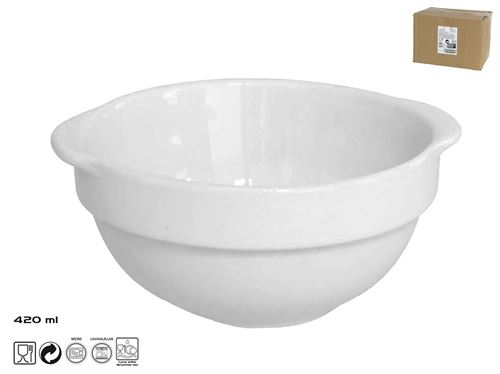 38015 TIGELA BAROQUE CERAMICA 420ML