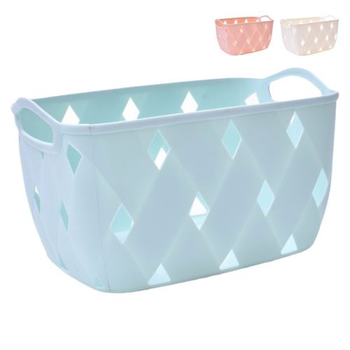 05363 CESTO PLASTICO 28,1X21,6X17,9CM 2670-536