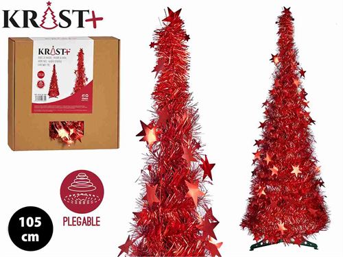 90664 ARVORE NATAL 105CM VERMELHA MATE