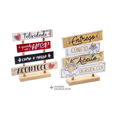 BD-77303 PLACA MESA MDF 24X25X4,8CM