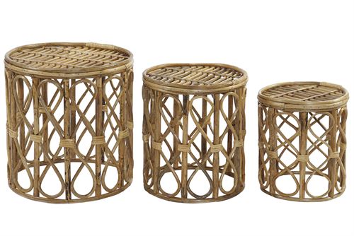 MB-192628 MESA AUXILIAR SET 3 VIME 39X41 NATURAL