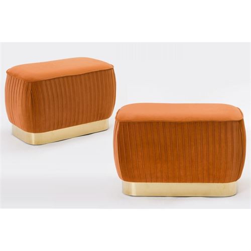 P070289703 PUFF CASTANHO AMENDOA 62X35X40CM