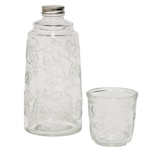 24449 GARRAFAS LEMON C/COPO 1000ML
