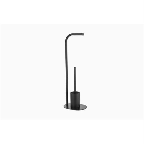 P094390632 PIAÇABA B6465S-PRETO C/PORTA ROLO 23x17x63cm