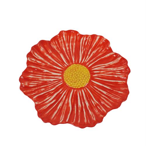 24921 PRATOS DECORATIVOS VERMELHO TAM. M