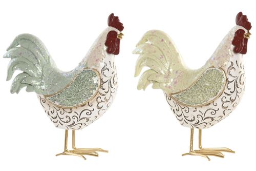 FD-222728 FIGURA RESINA 23X11X27 GALO 2 MOD.