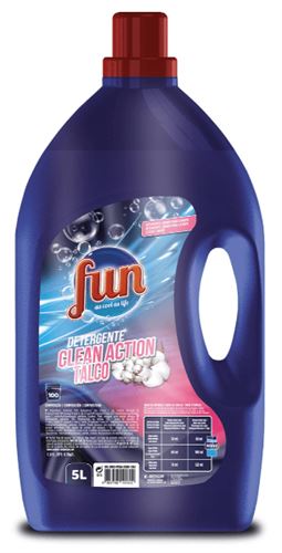 FUN DETERGENTE CLEAN TALCO 5LT