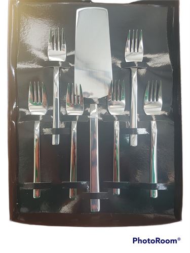 81100200 ESPATULA GRAFOS 7PÇS P/BOLO