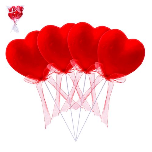 190018 CORAÇÃO 4UN 8CM 1619-001