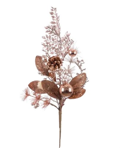 722094 RAMA FOLHAGEM COBRE 60 CM