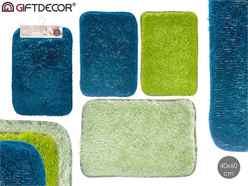 79068 TAPETE PELO LONGO 40X60CM 100%POLIESTER