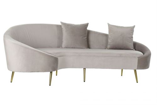 SOFA POLI MTL 210X120X84CM