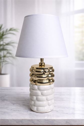 136235302 CANDEEIRO BASE CERAMICA 39CM
