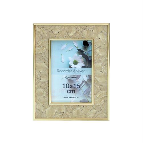 MOLDURA BEIGE 10*15CM P4253-MX741-1