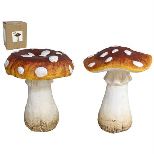 COGUMELO MARRAN MOTEADA 19X15CM