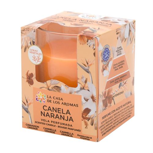 VELA CANELA LARANJA 140GR