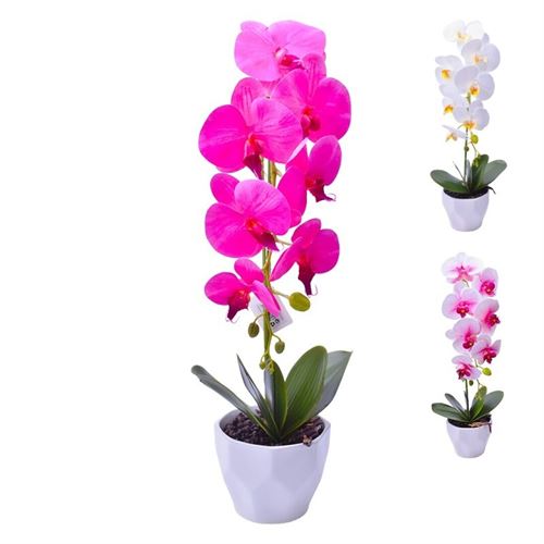 0448 VASO C/FLOR 55CM 2439-044