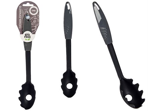 76805 COLHER ESPARGUETE NYLON ANTRACITE