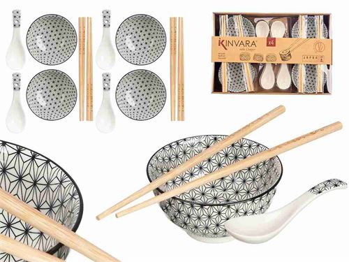 60503 CONJUNTO SUSHI 12PÇS CERAMICA