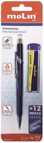 PM360-01 MOLIN BLISTER 1 LAPISEIRA C/CLIP METALICO