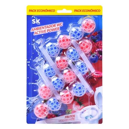 309732 AMB SANITARIO PK4 FRUTOS VERMELHOS