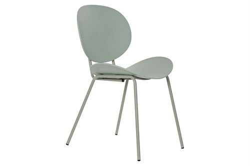 MB-185143 CADEIRA PP METAL 50X55X79,5 MATE VERDE MENTA