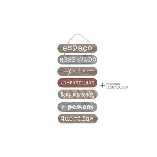 BD-75950 PLACA PAREDE MDF 30X67X0,6CM