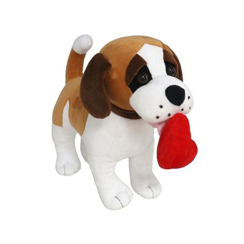 124247 CAO PELUCIA  MIKA SAO BERNARDO 30 CM