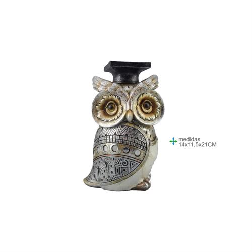 MR-77473 MOCHO RESINA  14X11,5X21CM