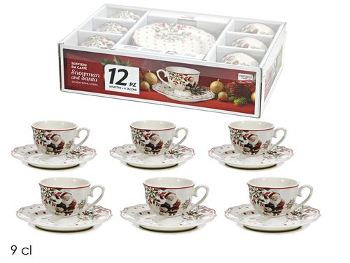 524382 CHAVENA CAFE NATAL 9CL BONECO NEVE