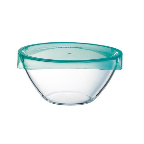 9313671 SALADEIRA VIDRO TAMPA 23CM