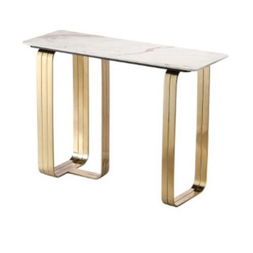 131734231 CREDENCIA INOX DOURADA 120x40x85cm