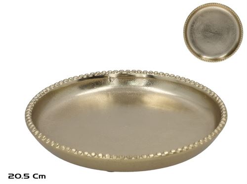 597966 BASE DOURADA METAL 20,5CM