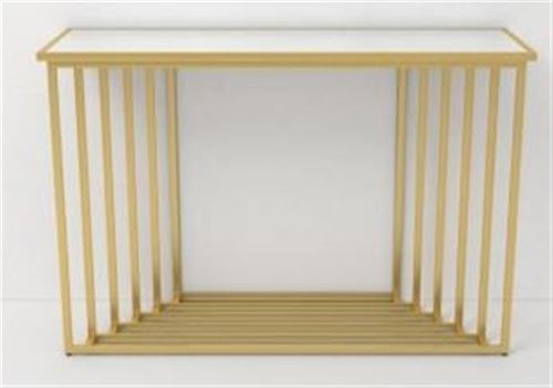 137332889 CREDENCIA DOURADA 120X40X80CM