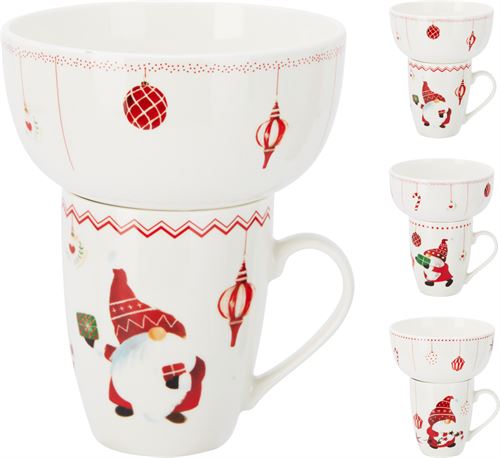 170493580 CONJUNTO CANECA COM TIGELA NATAL
