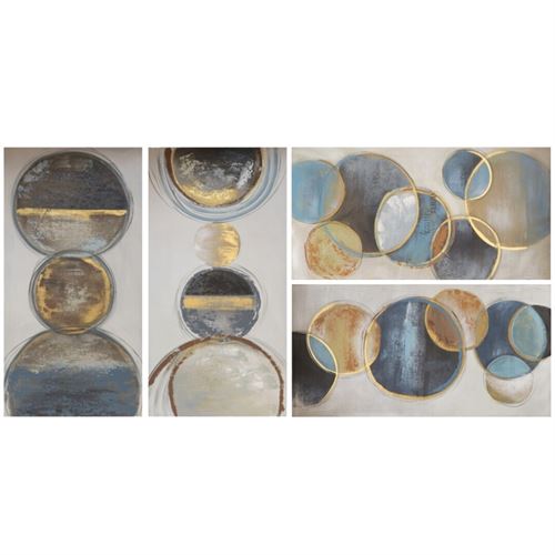 204123 QUADRO BLUE _amp_ GOLD BALL 60X120X3CM