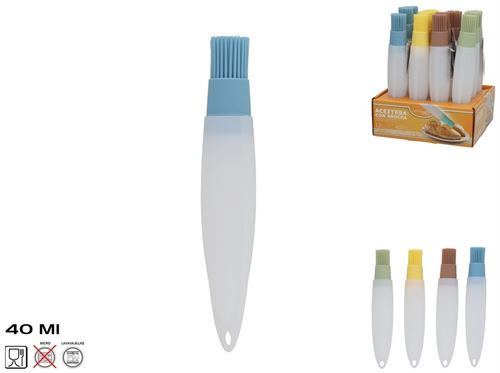 543598 PINCEL DE SILICONE 40ML 4 SORTIDOS