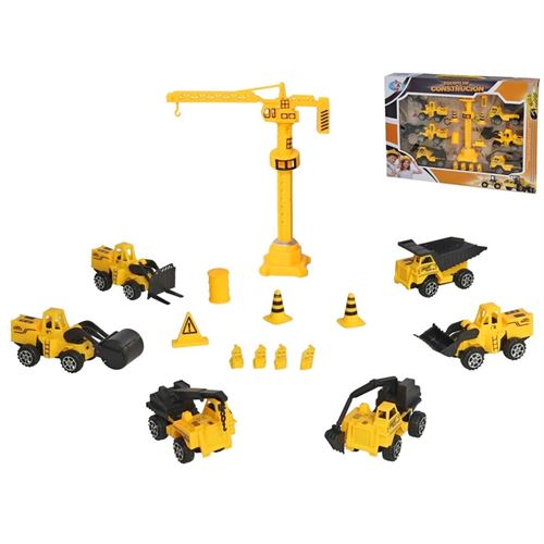 122304 BRINQUEDO VEICULOS CONSTRUCÇAO 38,5X6X28,5CM
