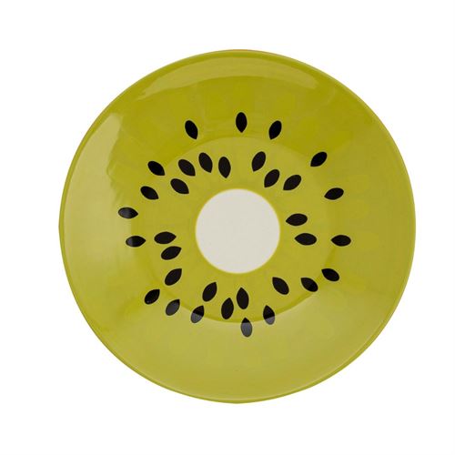 8074017 PRATO KIWI 21,5X2,8CM CERAMICA