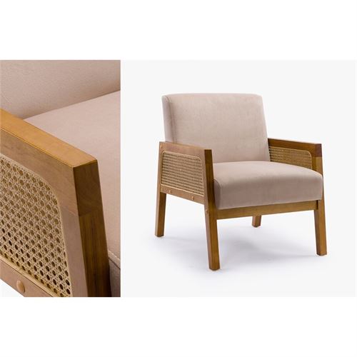 P070284385 POLTRONA CHAMPANHE 57X60X72